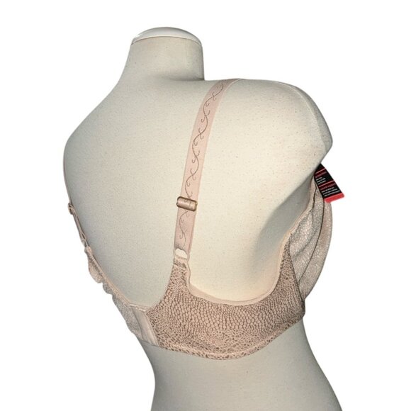 Lilyette Minimizer Bra Lightly Lined Straps Underwire Support Beige Sz 42DDD - Picture 7 of 8
